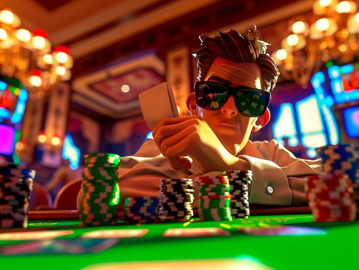 Tampilan meja kasino langsung livebet303 dengan dealer sungguhan siaran langsung
