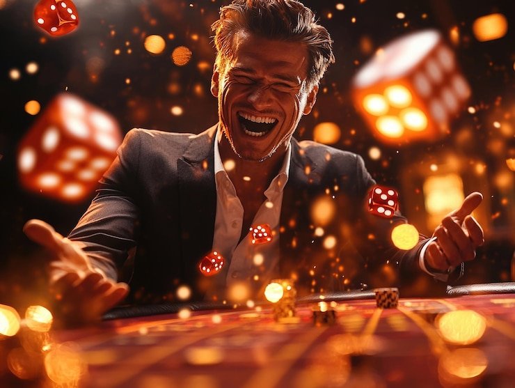 Pengguna livebet303 Indonesia membaca FAQ di smartphone saat bersantai di rumah